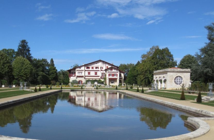 jardins d'arnaga après restauration 2014