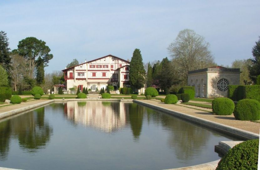 jardins d'arnaga avant restauration 2014