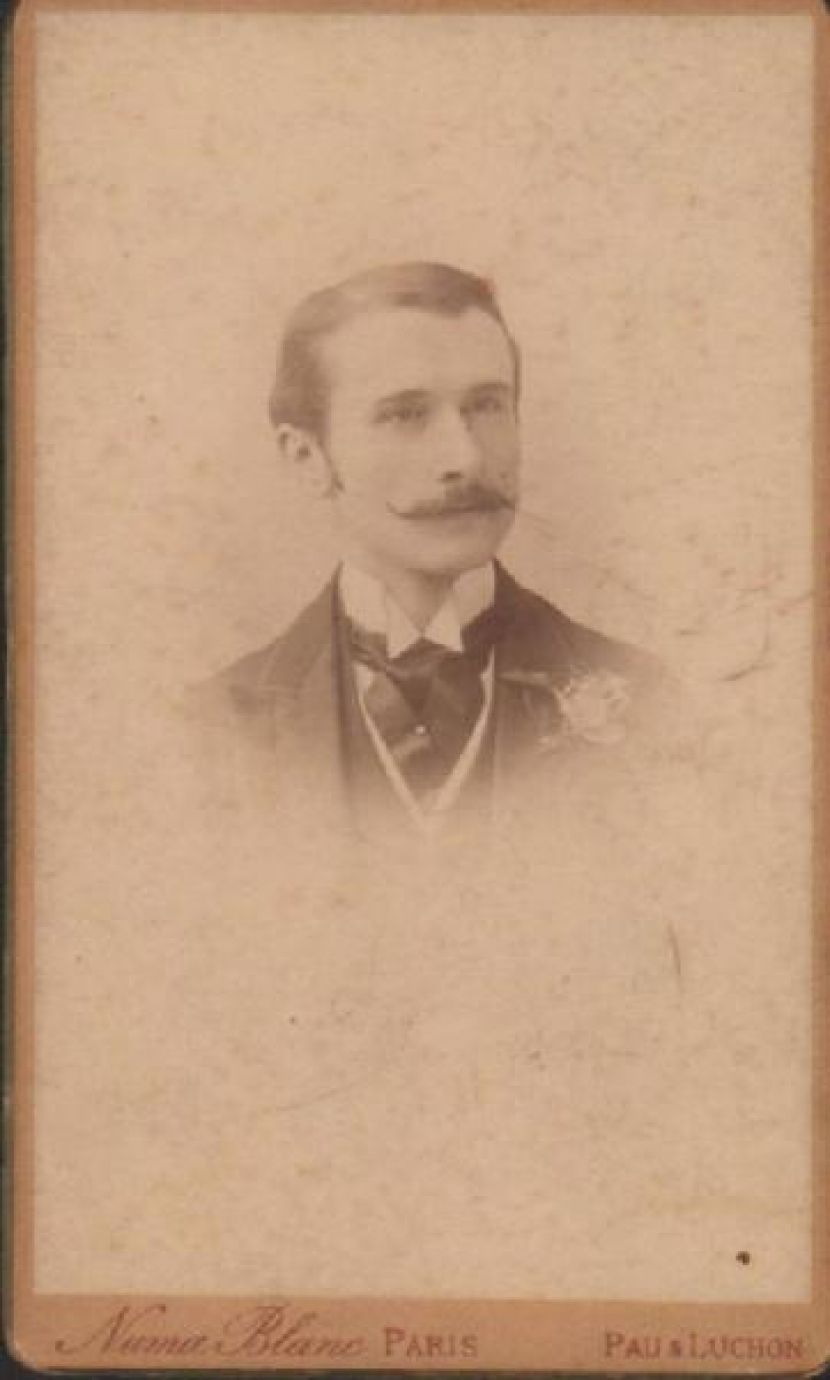 Photographie D'Edmond Rostand - Nana Blanc - Paris