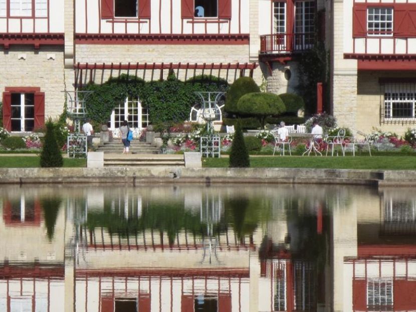 Villa Arnaga jardins restaurés zoom